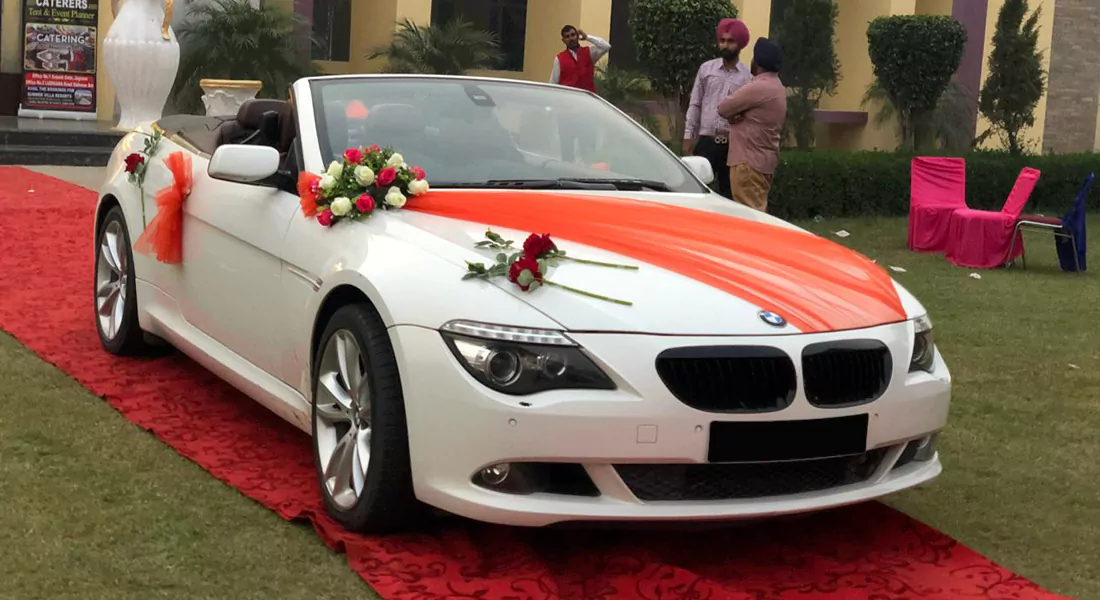 Convertible BMW Z4 on Rent for Wedding 
