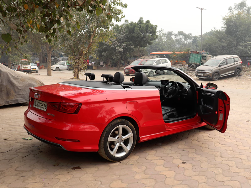 Hire Audi A3 Convertible with Chauffeur