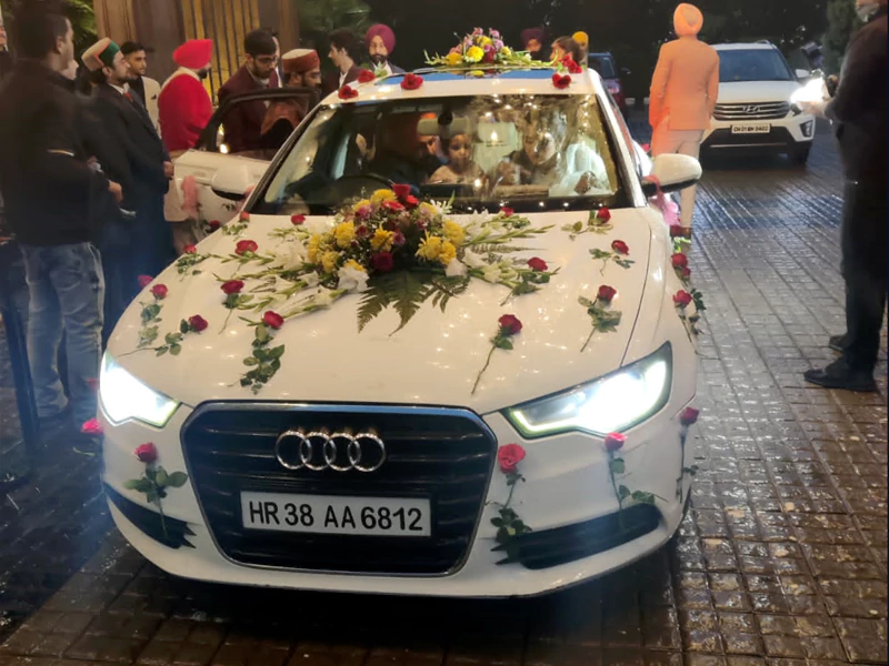 Luxury Audi for Wedding