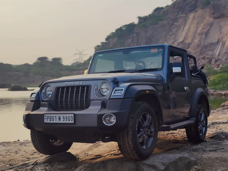 Convertible Mahindra Thar for Self Drive